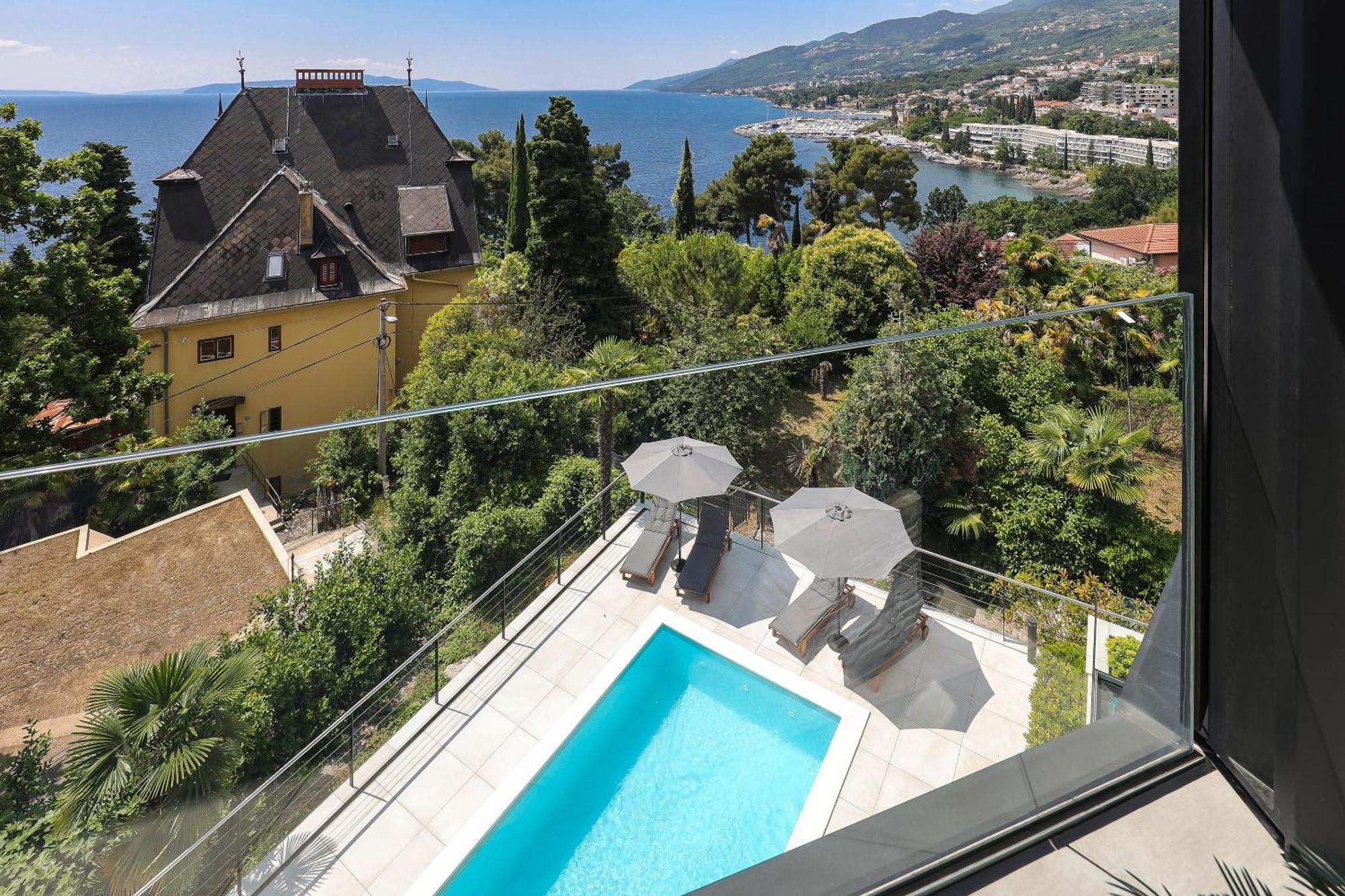 Luxury Twin Apartments Opatija Luaran gambar